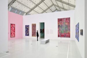 Deichtorhallen Hamburg - Ausstellung von Huguette Caland: Werke der Künstlerin in der Ausstellung'A Life in a Few Lines'