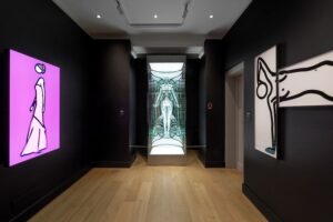 Moco Museum - Amsterdam - Pop-Art & Roboterfigur von Opie & Sorayama