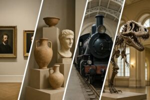 Museumssuche mit den weltweit bekanntesten Museen, sortiert nach Museumsthemen.