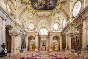 Palacio Real de Madrid - Madrid - Saal der Säulen (Salón de Columnas)