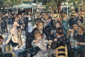 Pierre-Auguste Renoir - Tanz im Moulin de la Galette (Bal du moulin de la Galette): Das weltberühmte Meisterwerk aus dem Jahr 1876 und eines der teuersten Gemälde der Welt